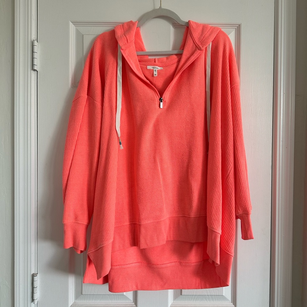 maurices half zip hoodie